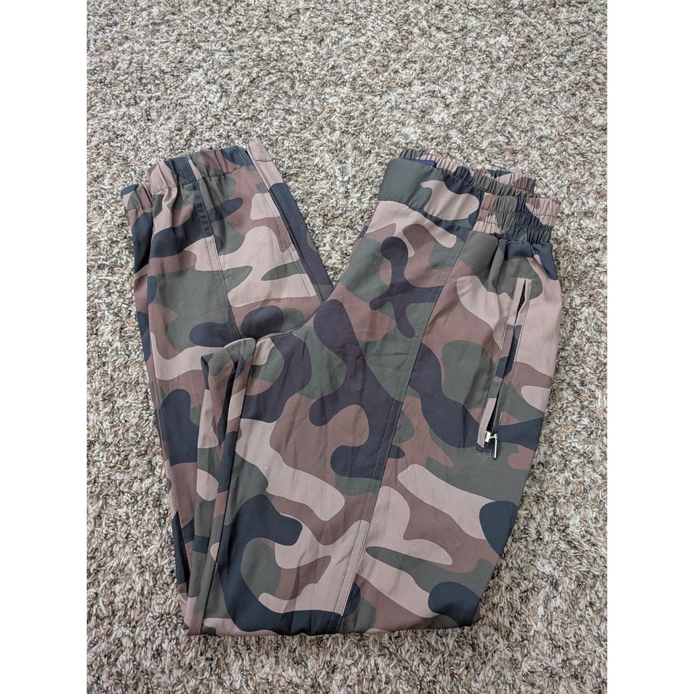 Measure & Made Joggers Lightweight Camo Ankle Pants Women's SZ XS